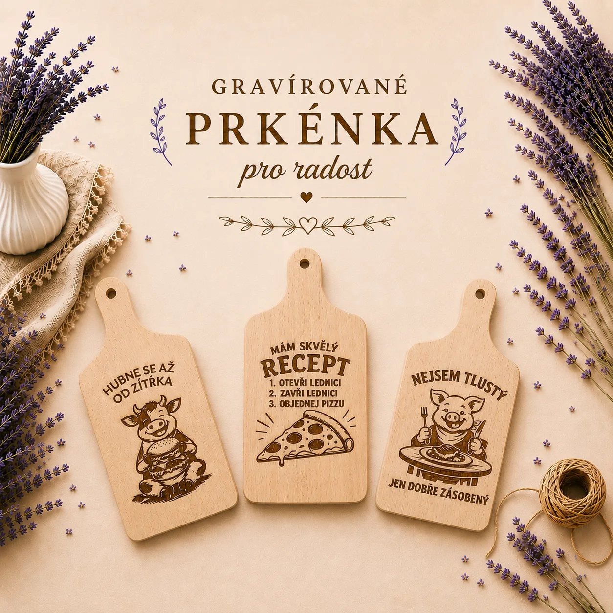 Gravírovaná prkénka